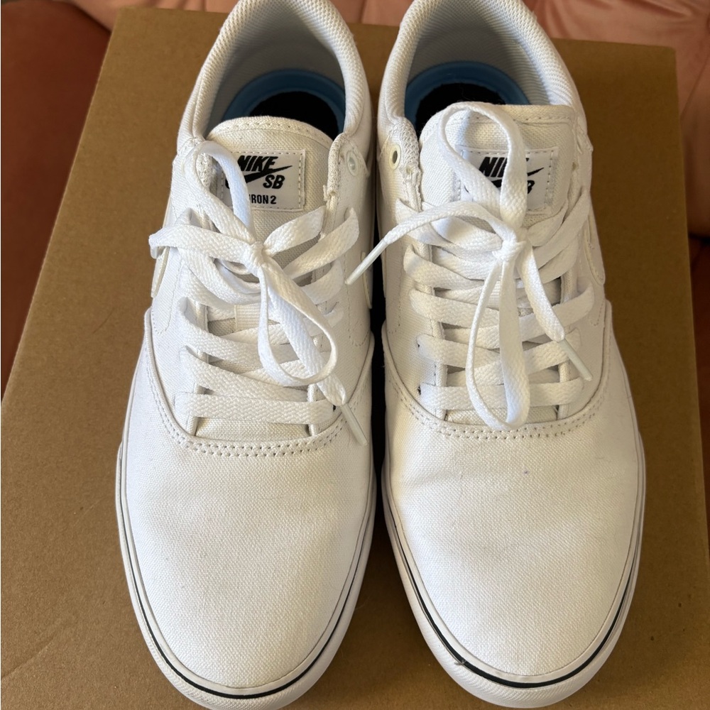 SOLD Nike SB Chron 2 White Men's Shoes